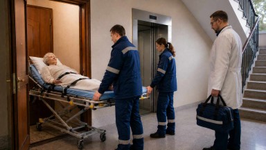 Транспортировка больных после выписки в Белореченске