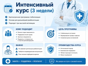 Реабилитация за 21 день в Белореченске