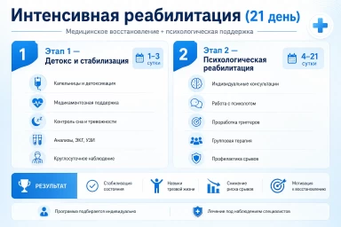 Реабилитация за 21 день в Белореченске